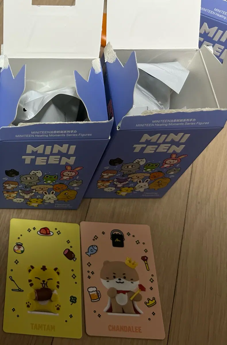 Seventeen Miniteen Pop Mart Figures (Tamtami, Chandali) bulk