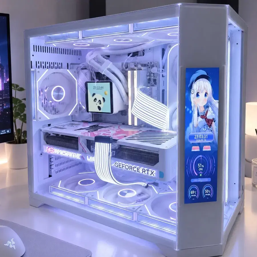 9950X3D RTX5080 어항 새컴퓨터