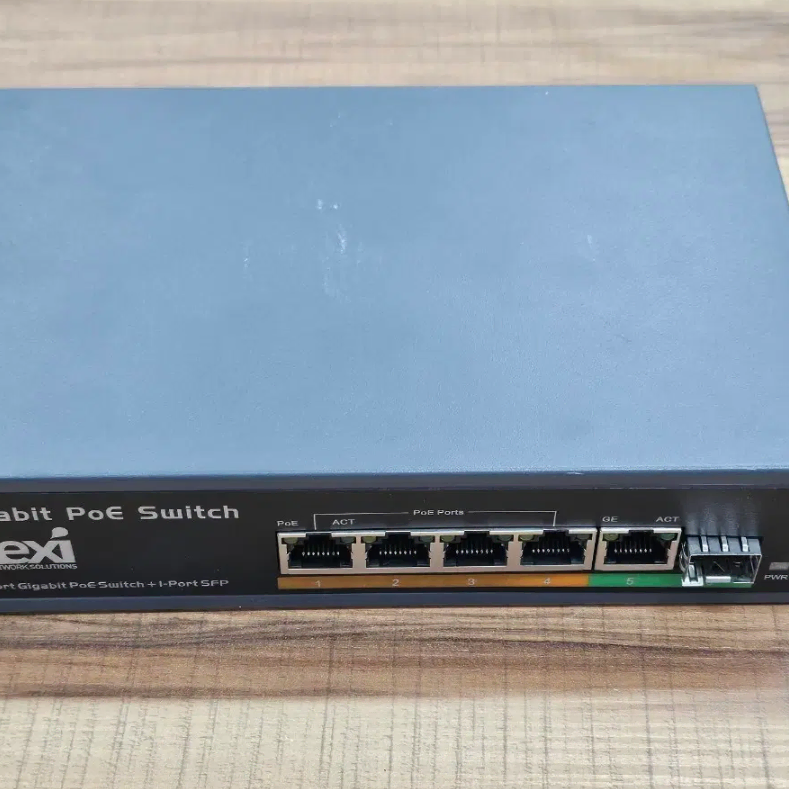 nexi 5포트 기가비트 PoE 스위치 인터넷 허브