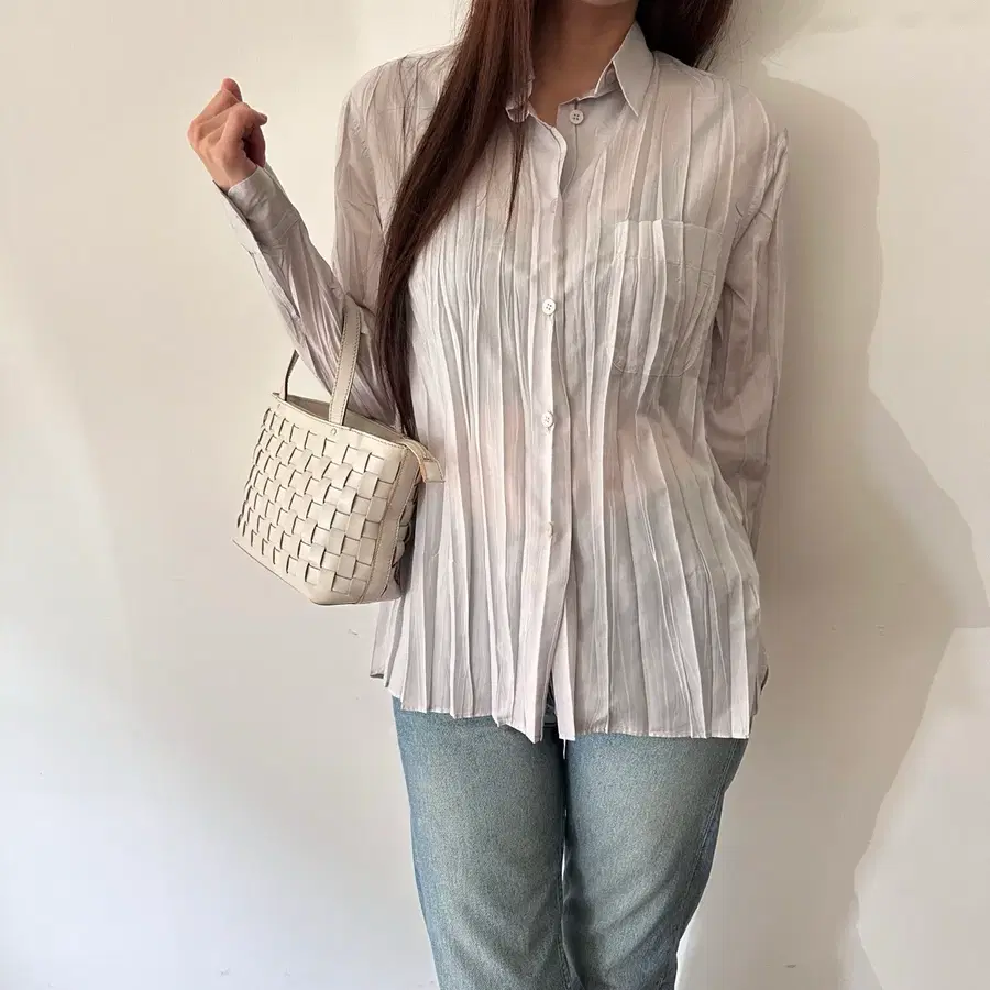 이세이미야케 issey miyake 플리츠 셔츠