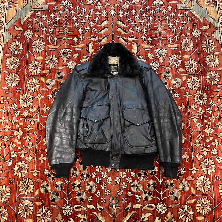 Leather Original USA A-2 Jacket 가죽자켓 (100-105)