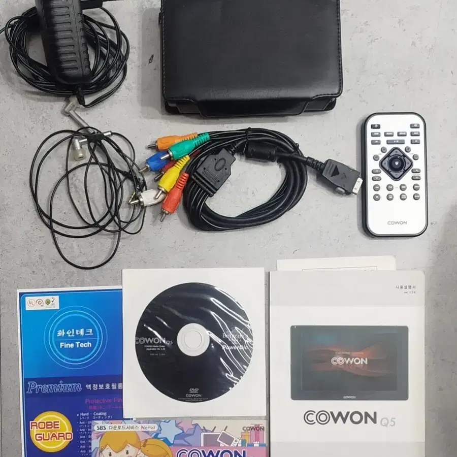코원  Q5 프리미엄 PMP 팝니다 cowon