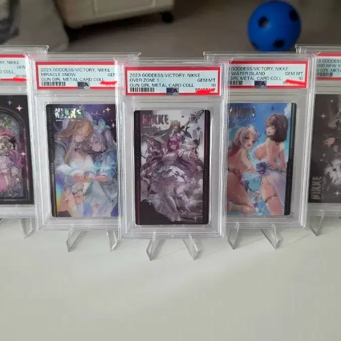 2023 승리의여신 니케 카드건 걸 메랄 컬렉션 vol.1 psa10 연번