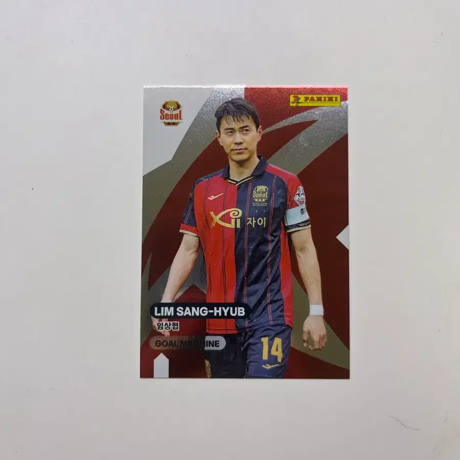 파니니 축구카드 임상협 GOAL MACHINE FC서울