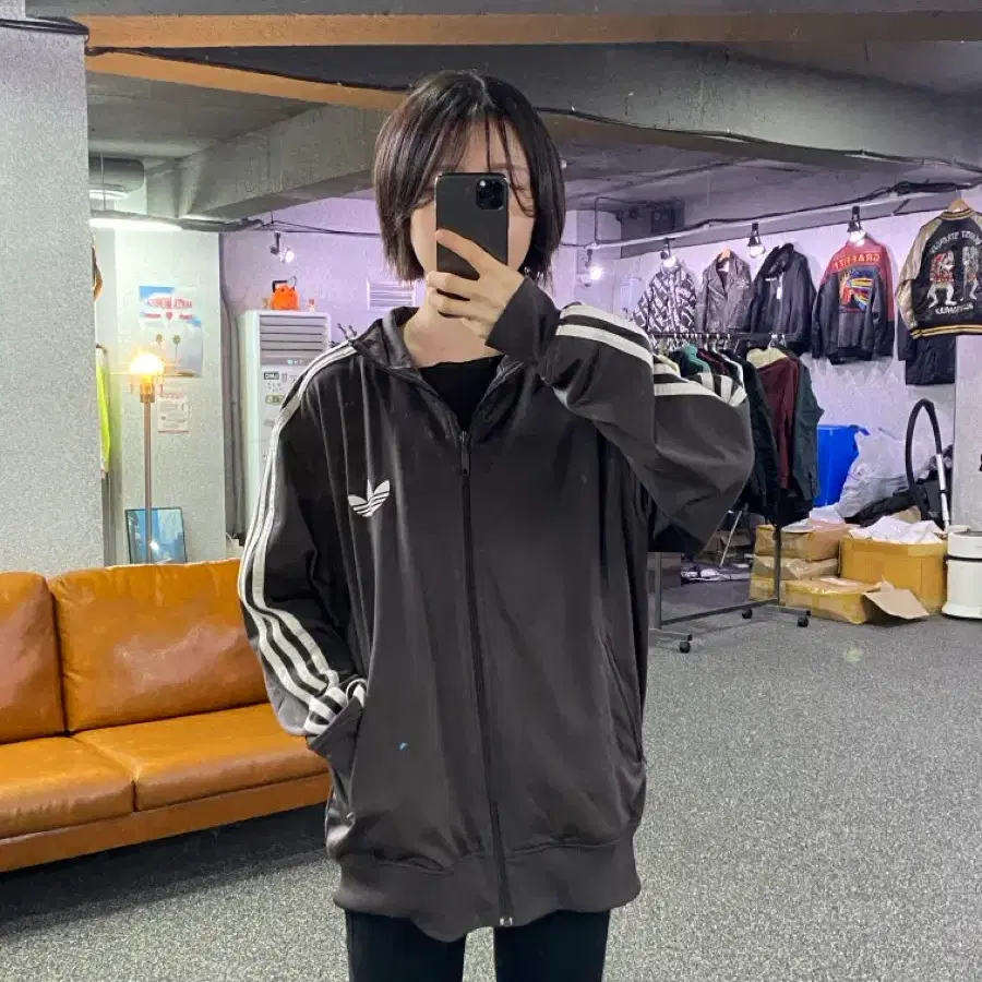 아디다스 파이어버드 브라운 트랙탑 져지 B6127