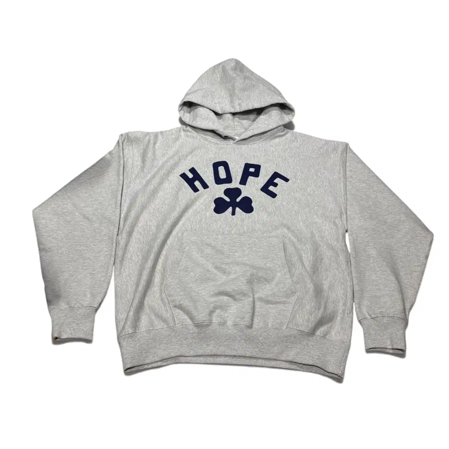 L 아웃스탠딩 그레이 HOPE 후드티