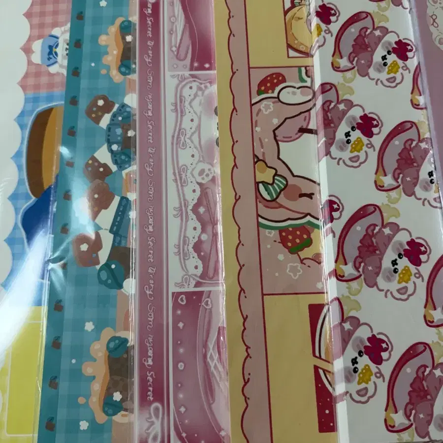 포용 랩핑지 대량양도 8세트 판매