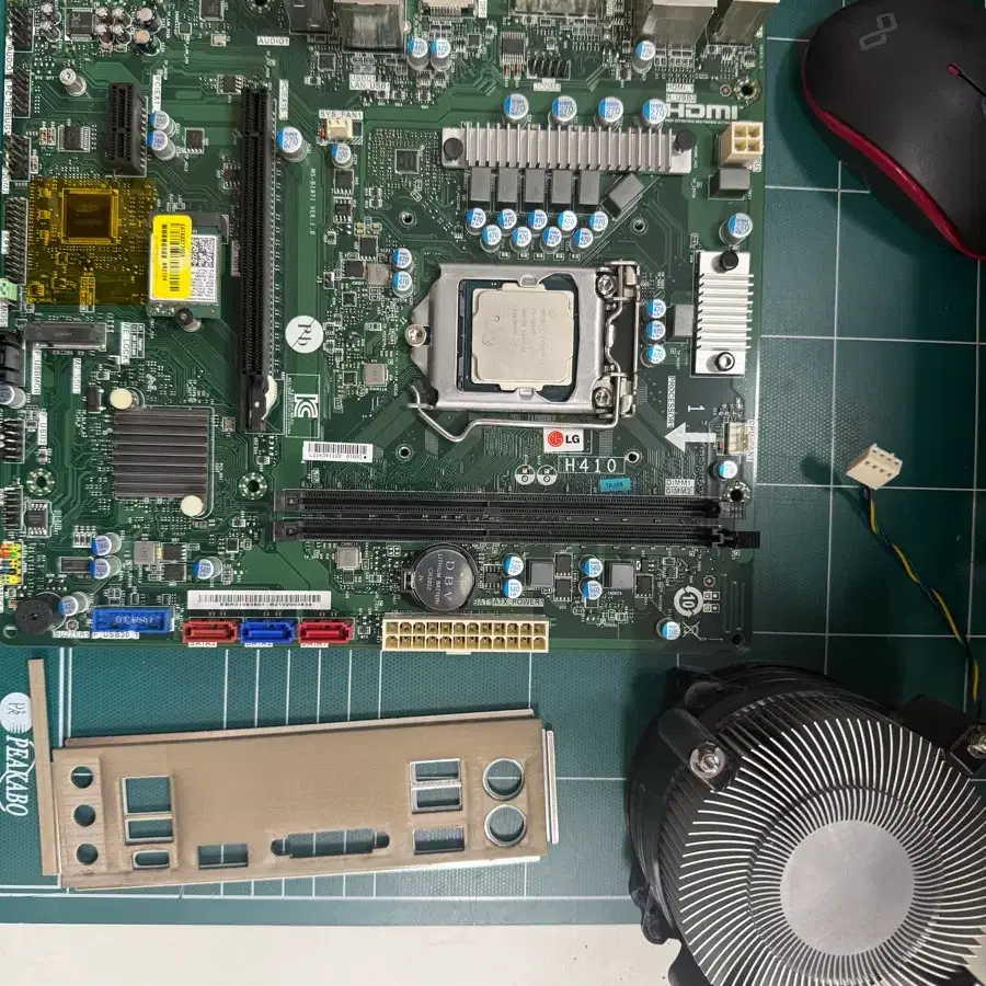 인텔 i3-10100 메인보드 H410