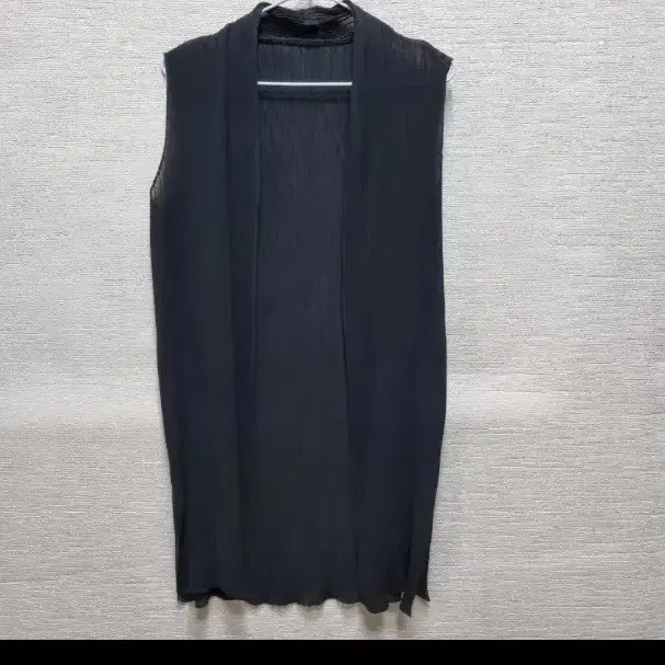 z116 플리츠 롱 가디건