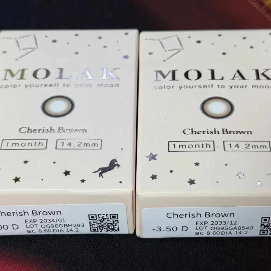 Cherish Brown 렌즈 (도수) 판매 합니다 !!