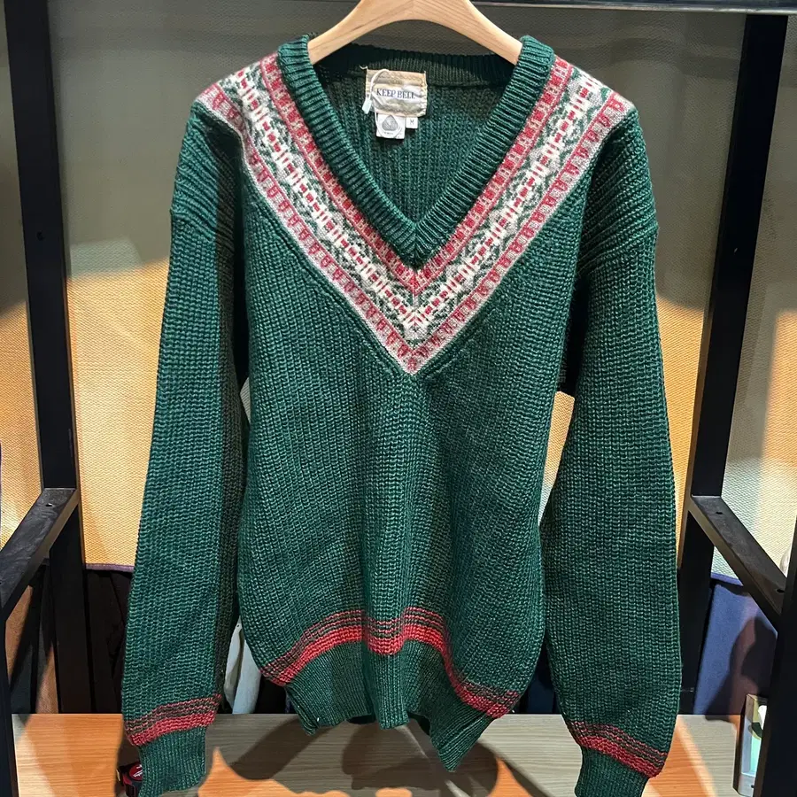 빈티지 킵 벨 울 니트 (M)