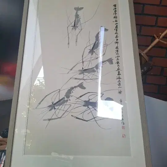 70. 113 센치 새우그림