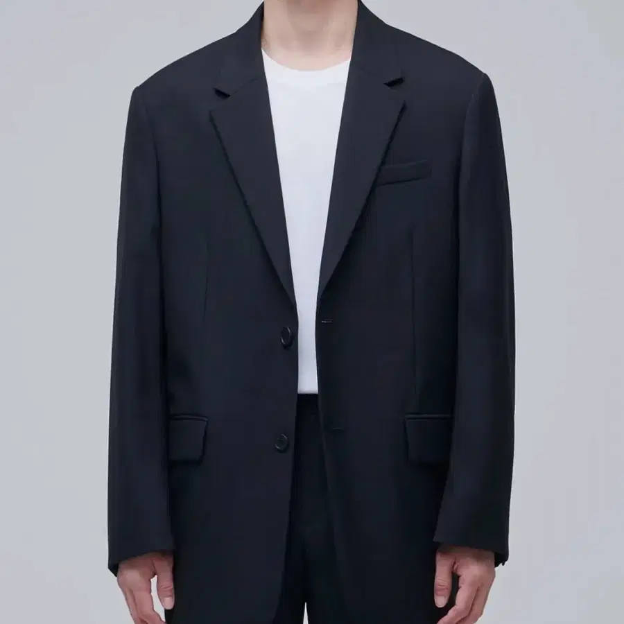 무신사스탠다드 울 블렌드 오버사이즈 블레이저 네이비 XL 판매