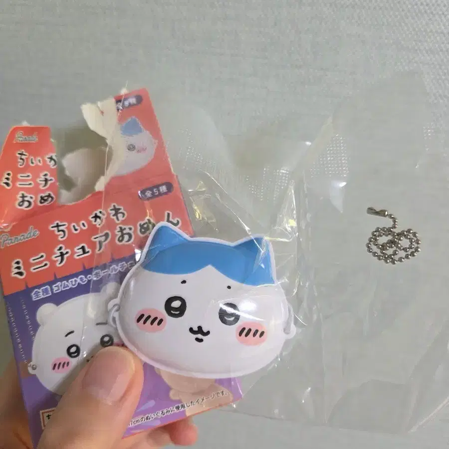 먼작귀 치이카와 오멘 가면 하치와레 (가르마)
