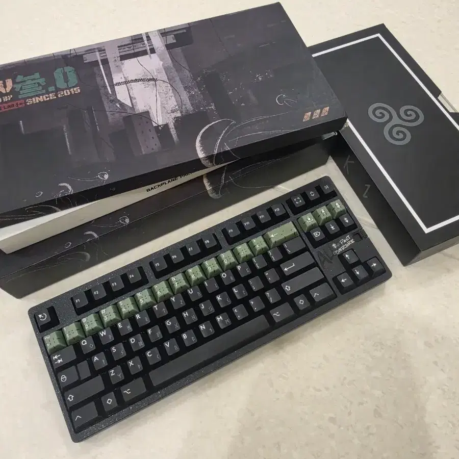 matrixlab 8xv 3.0 커스텀 키보드 매트릭스랩 black flash