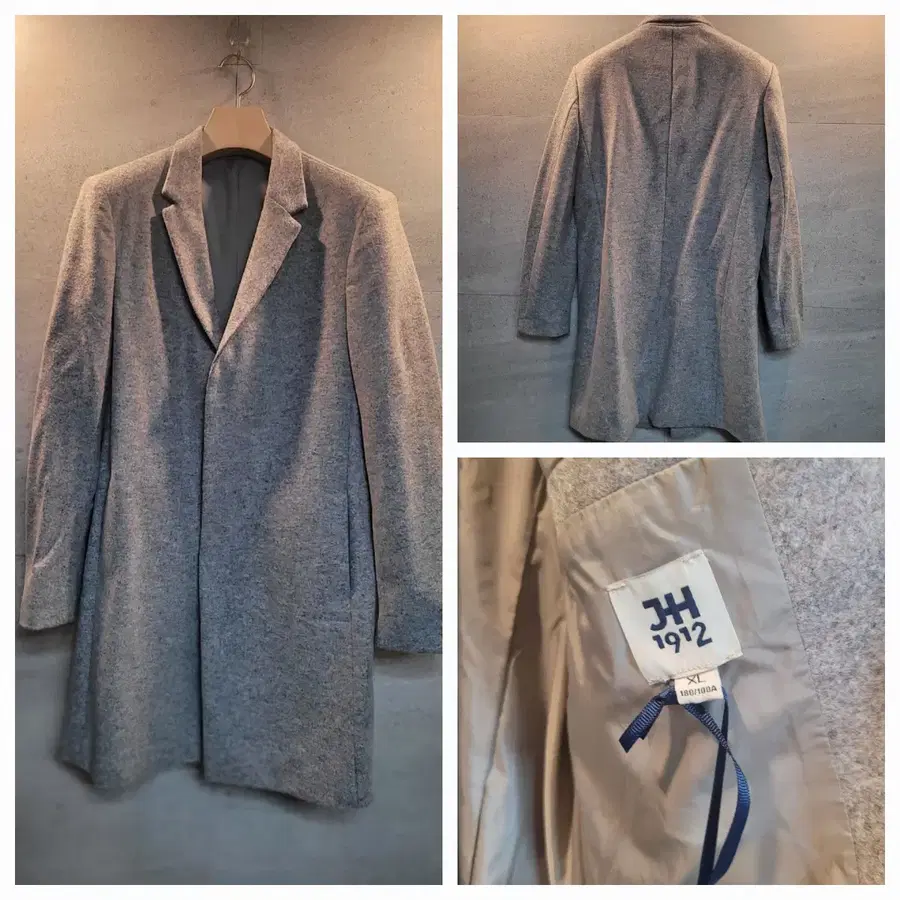 JH1912. 그레이 코트. 미착.
