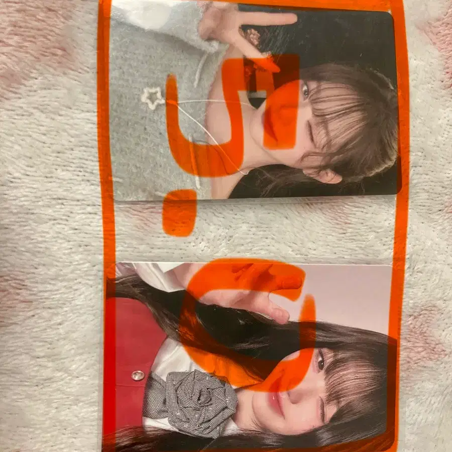 아이브 안유진 장원영 포토카드 2장