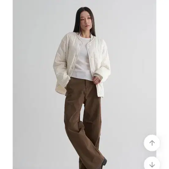 에잇세컨즈 퀼팅자켓 @새옷