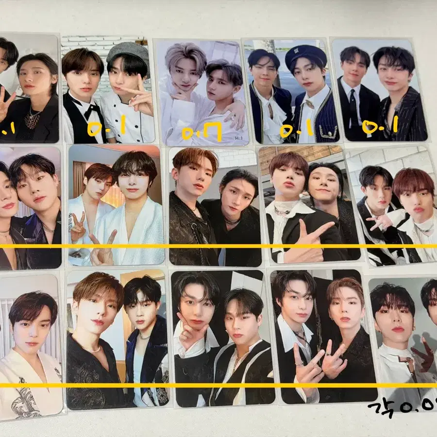 몬스타엑스 유닛 포토카드 판매합니다