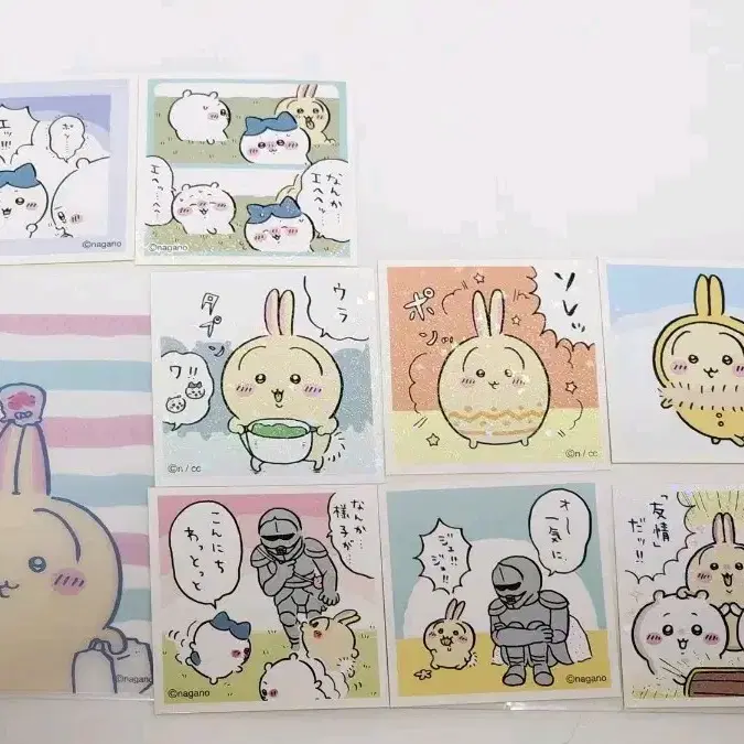우사기 엔스카이 씰 컬렉션 스티커 3탄+클리어 포토 카드 세트 판매