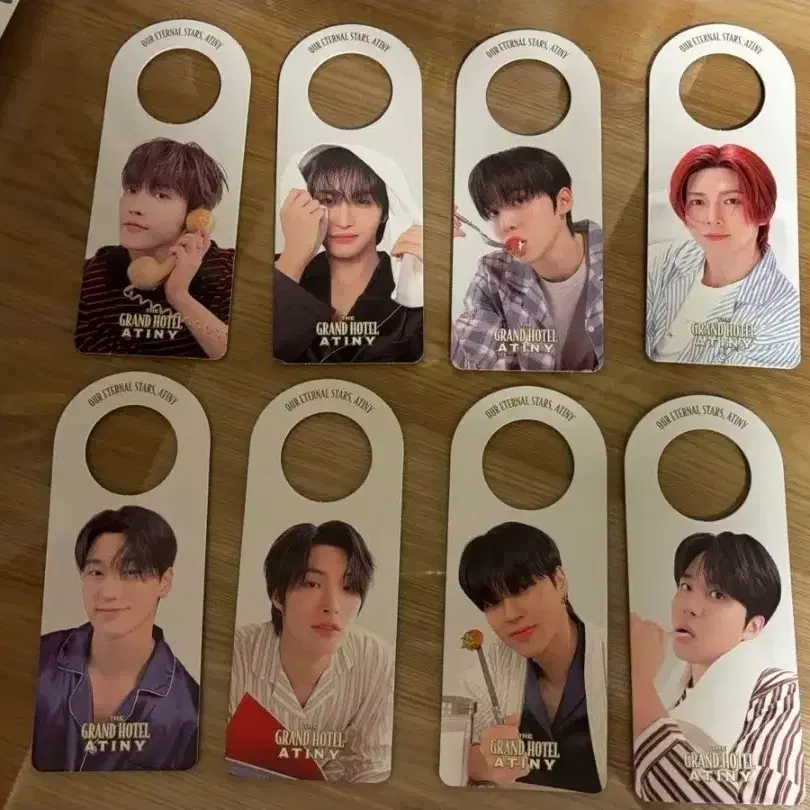 에이티즈 에이티니 6기 멤버십 키트 도어 행거