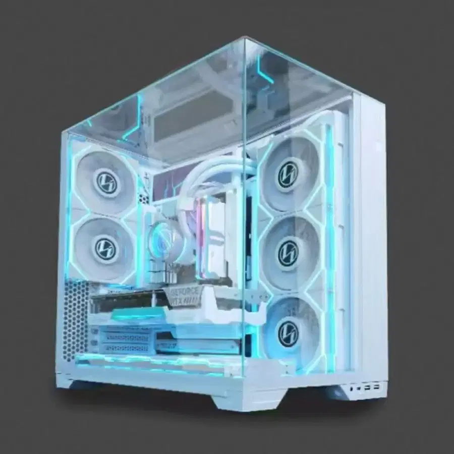 리안리 o11 vision compact 화이트 컴퓨터케이스