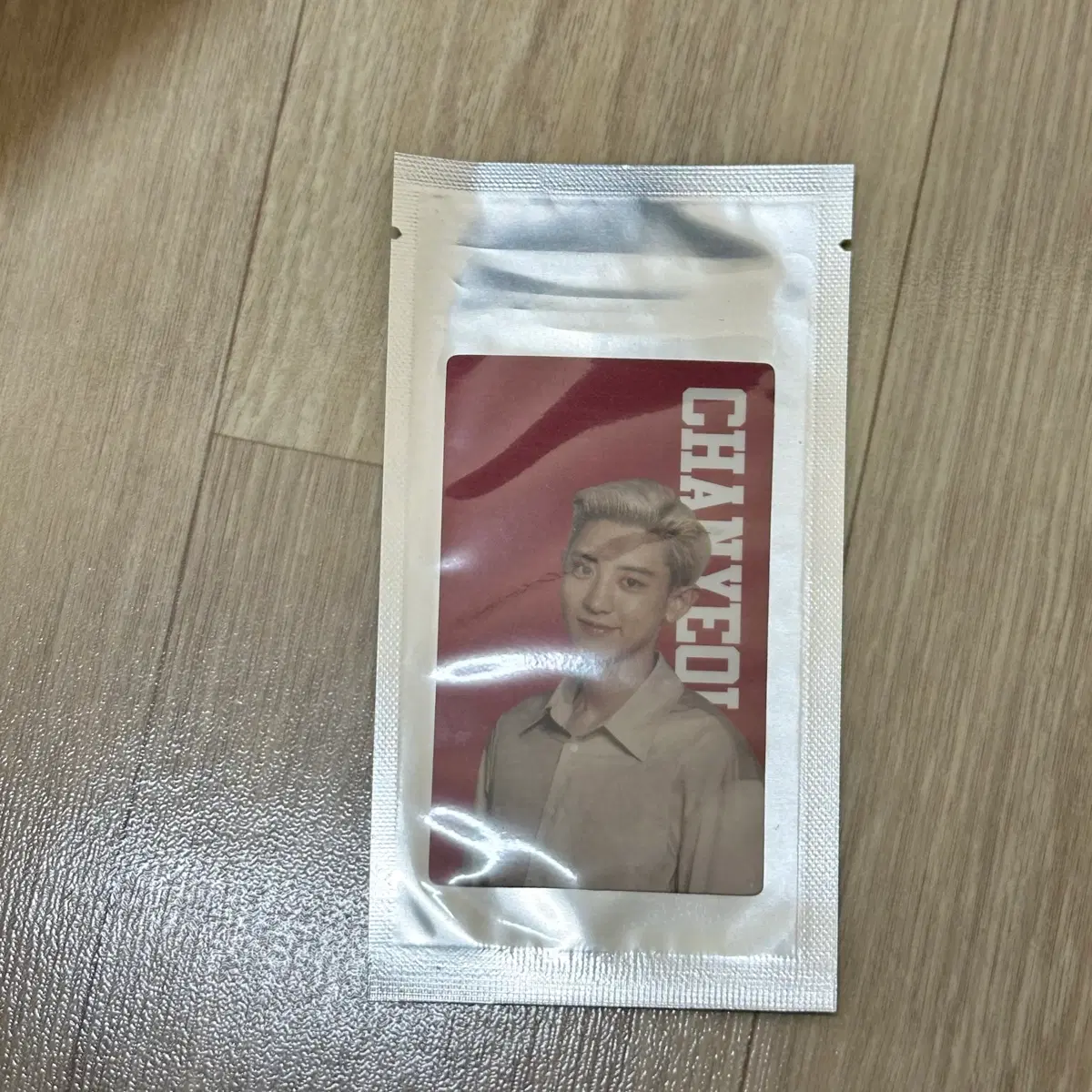 Exo Chanyeol Nature Republic photocard (sealed new product)