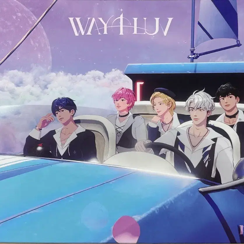 플레이브 WAY4LUV 엽서 세트