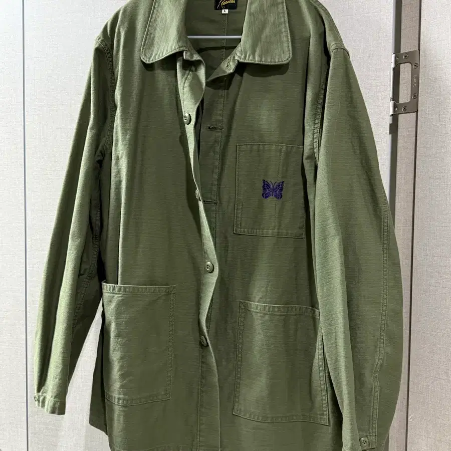 니들스 커버올 자켓 L size
