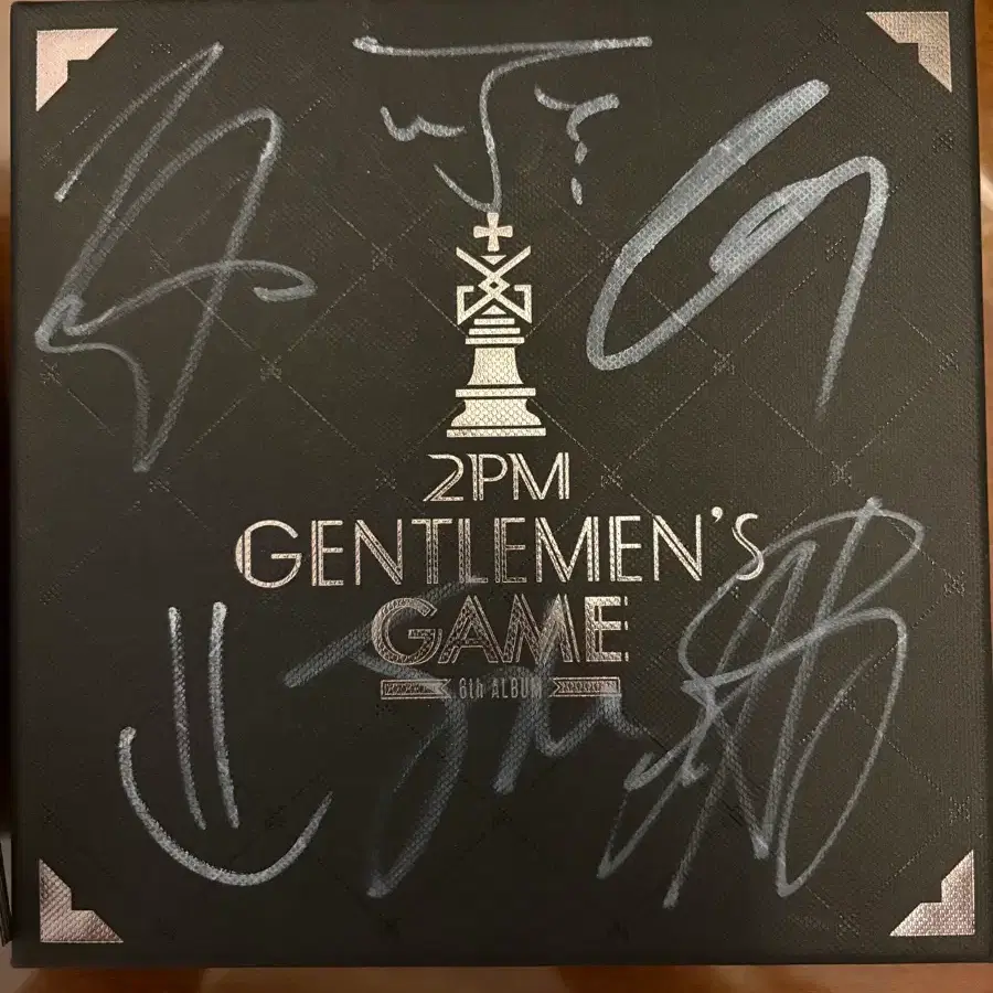 2PM 친필사인 앨범