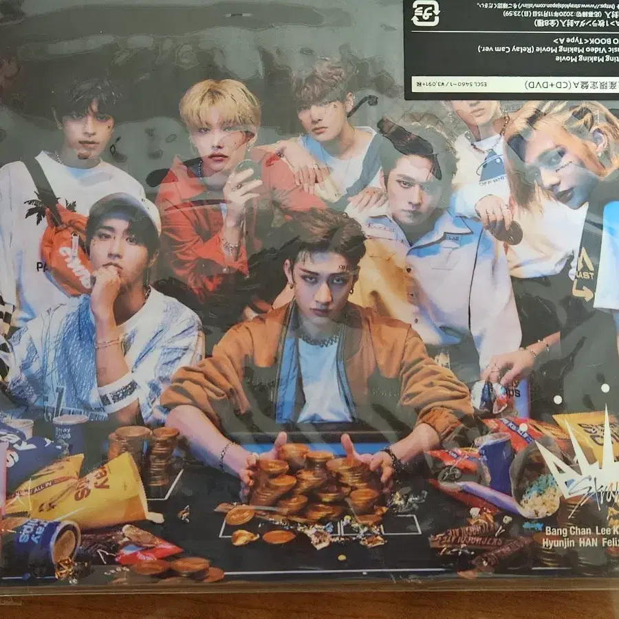 스키즈 스트레이키즈 올 인 초회반A 개봉앨범 포카 리노 일괄