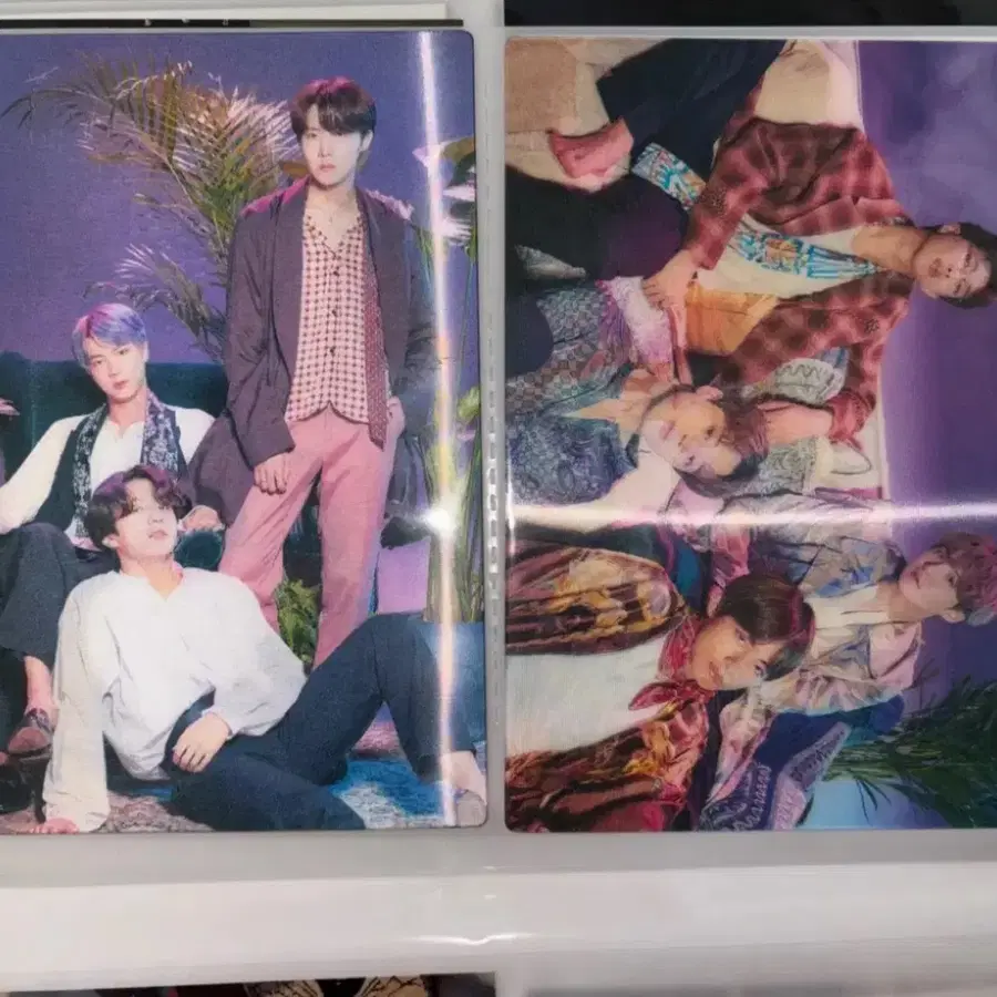 방탄 일본 팬미팅 매직샵 렌티큘러 엽서 머스터 알엠진슈가제이홉뷔지민정국