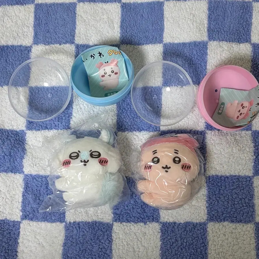 (미개봉) 먼작귀 치이카와 클립인형 모몽가 카니 세트