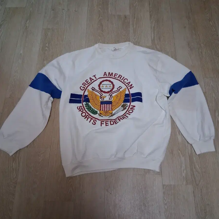 빈티지 made in usa 그레이트 아메리칸 스포츠 연맹 맨투맨