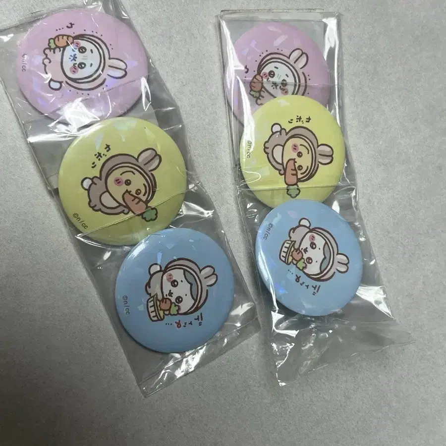 치이카와 해피백 뱃지 세트