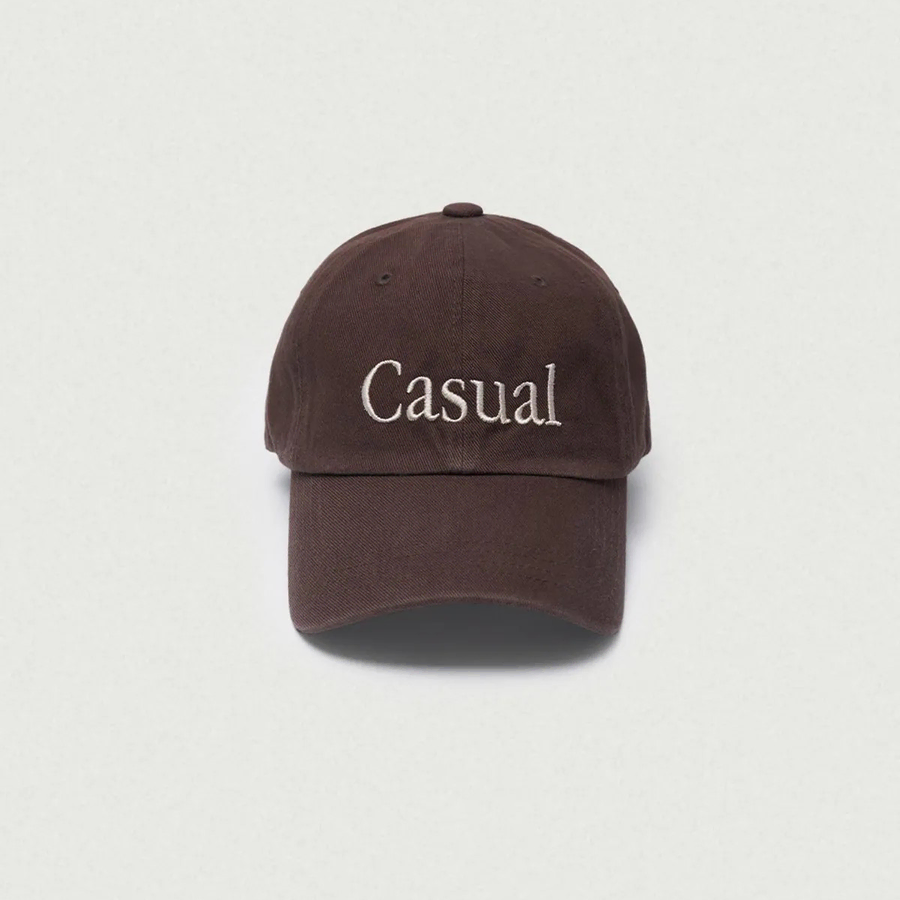 더바넷 캐주얼 로고 볼캡 브라운 Casual Logo Ball Cap