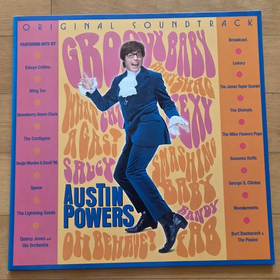 오스틴 파워 Austin powers 오리지널 사운드트랙 LP, 새상품급