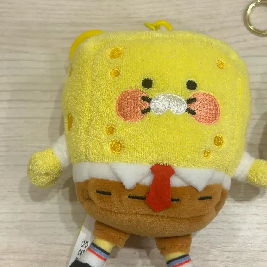 스폰지밥 춘식이 인형 키링