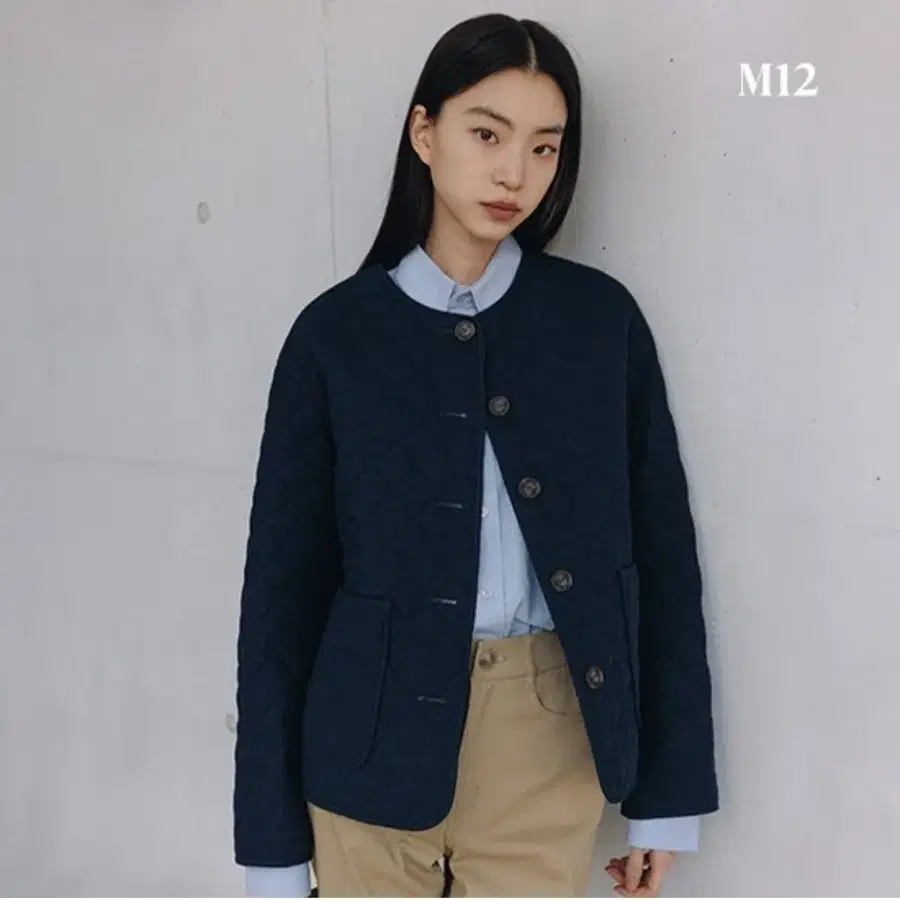 2025년 새상품 m12 누빔 자켓 88