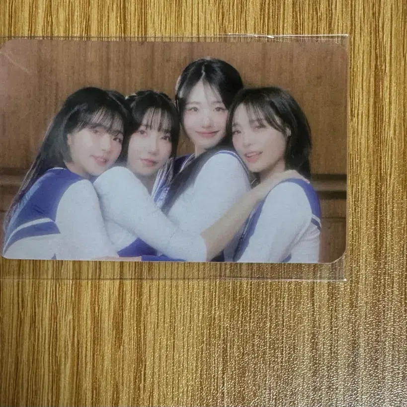 QWER 마니또 플랫폼 버전 단체 포카