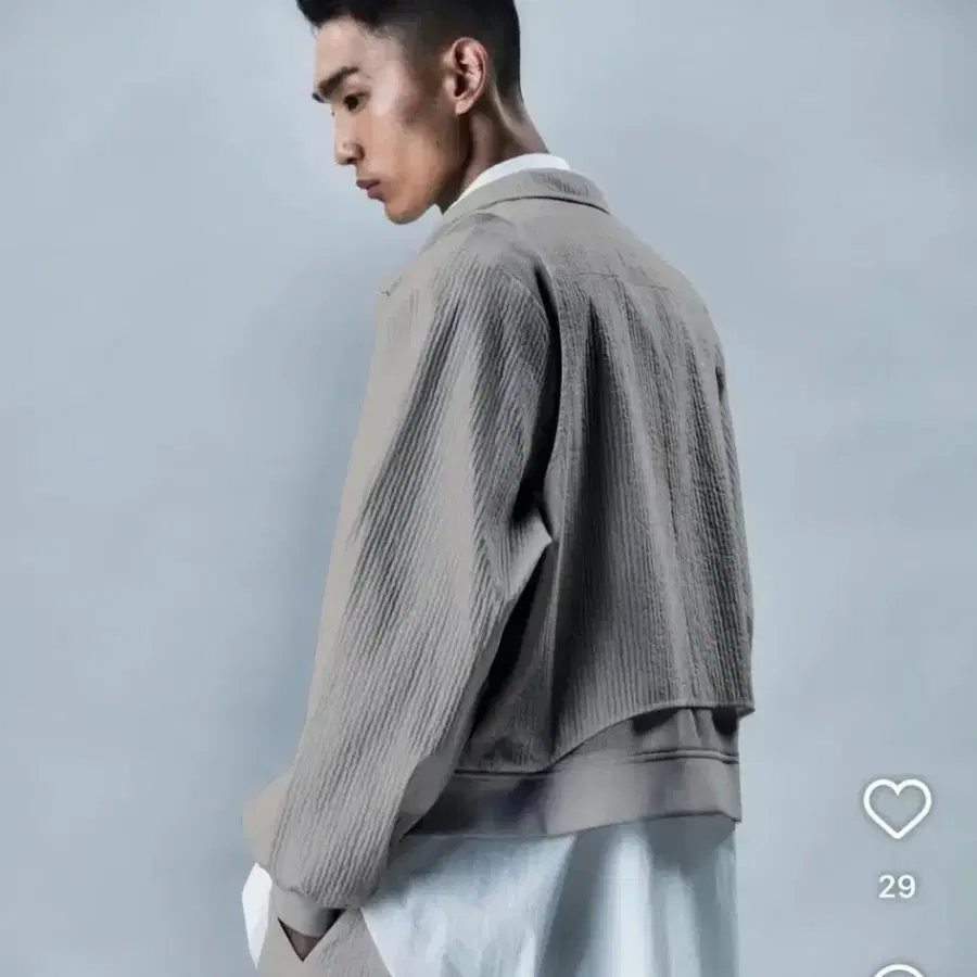 IISE 이세 누비 벤트 자켓 S사이즈