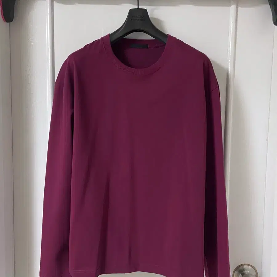 [다이브인] 긴소매 티셔츠 버건디