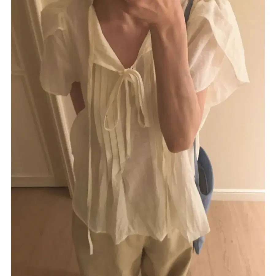 메이비베이비 블라우스 Lisse blouse