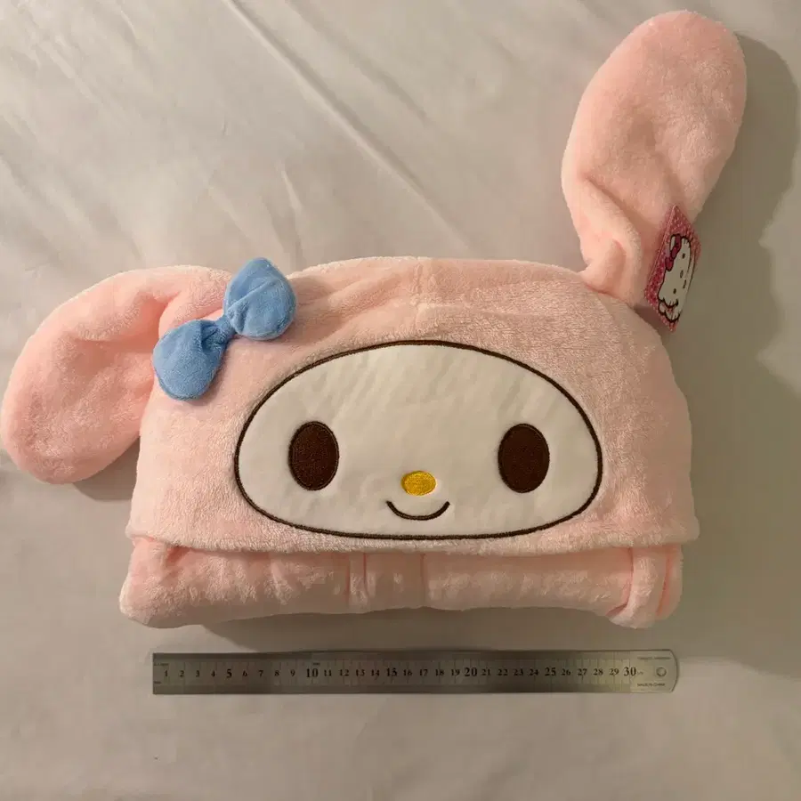 산리오 마이멜로디 후드 담요