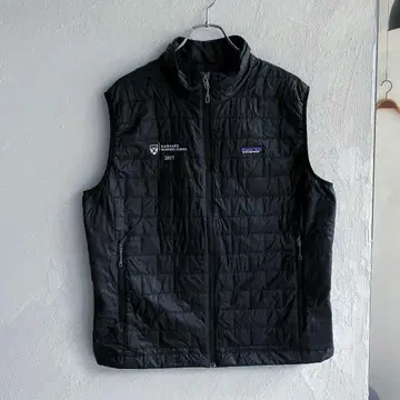 새상품급 Patagonia 기업 로고 나노 퍼프 베스트 L 블랙
