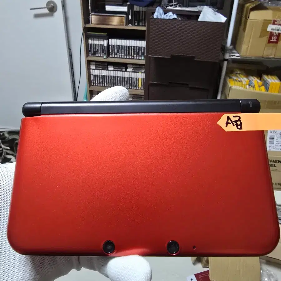 우고메모 A급 닌텐도 3dsxl 3dsll 3ds ll 레드 일본판 일판 구큰다수