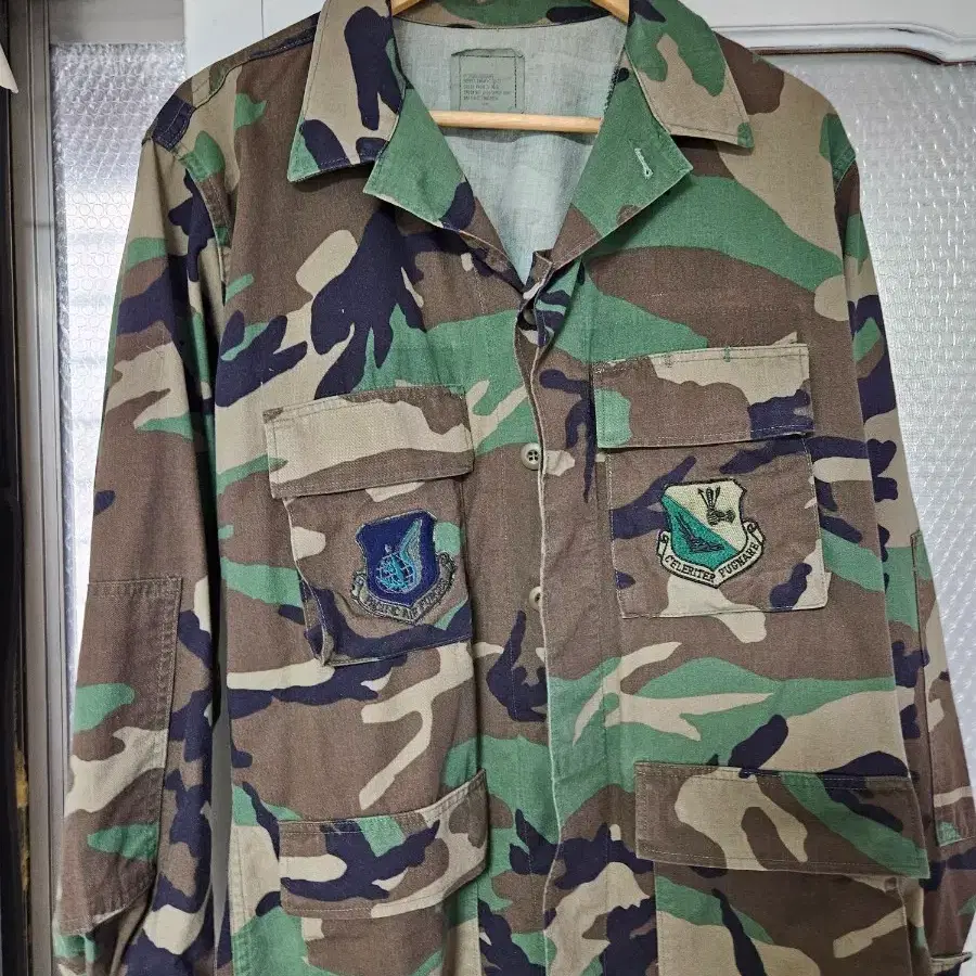 90's 우드랜드 BDU자켓 m/r사이즈