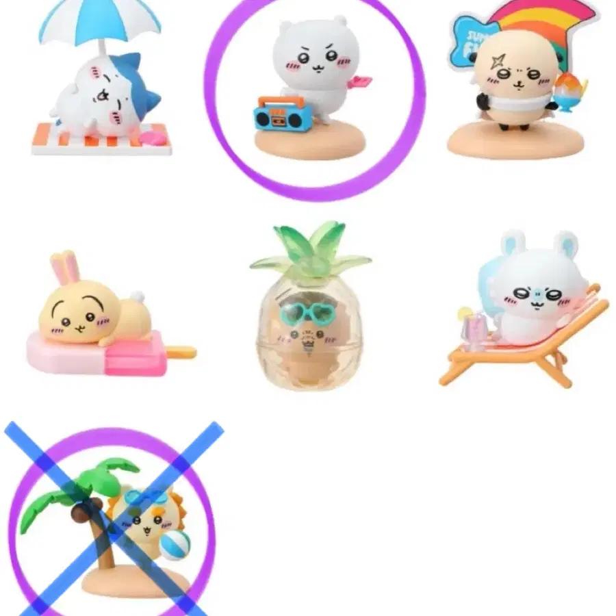 먼작귀 치이카와 미니소 여름시리즈