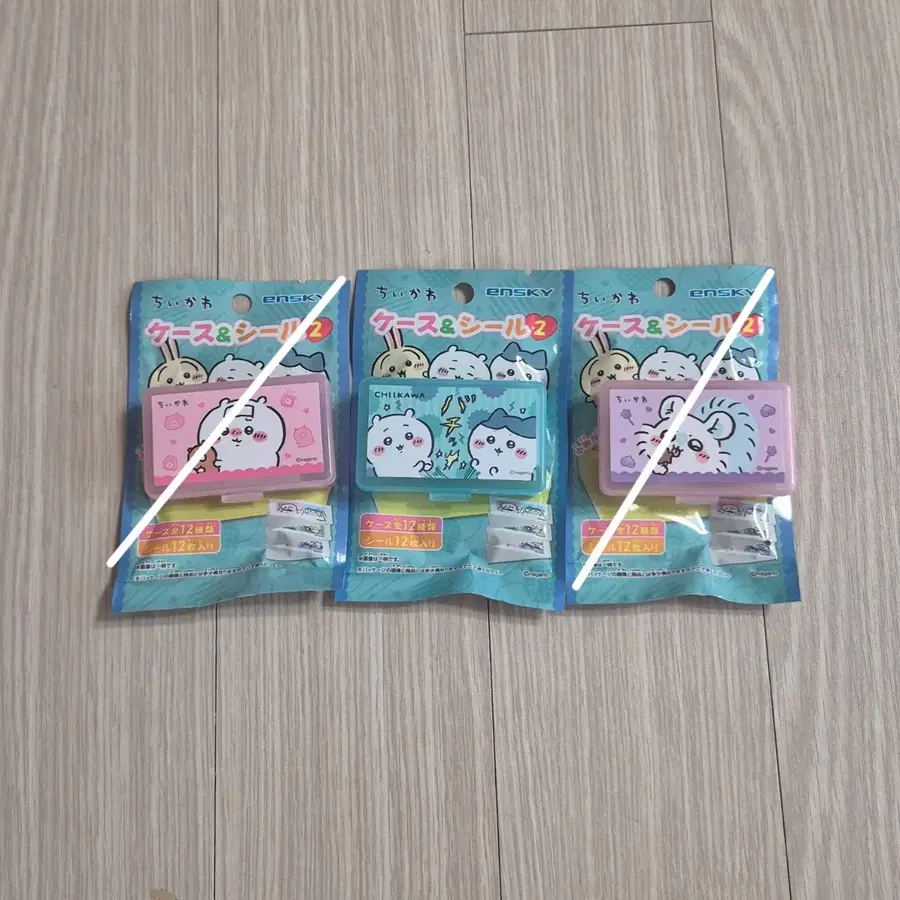 치이카와 랜덤 케이스 씰 하치와레 모몽가