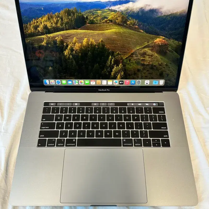 2018 맥북프로 i9 , 32GB, 4TB, vega20